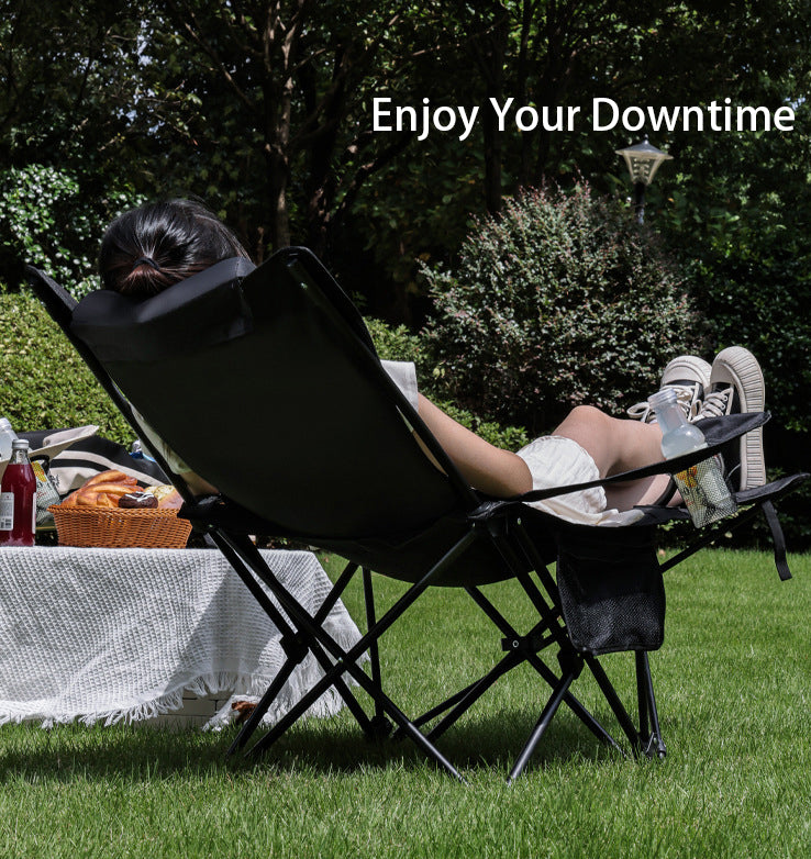 Foldable Adjustable Convertible Reclining Camping Chair – Wildout