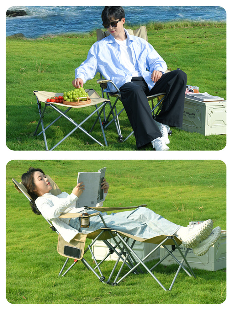 Foldable Multi-purpose Adjustable Recliner Camping Chair